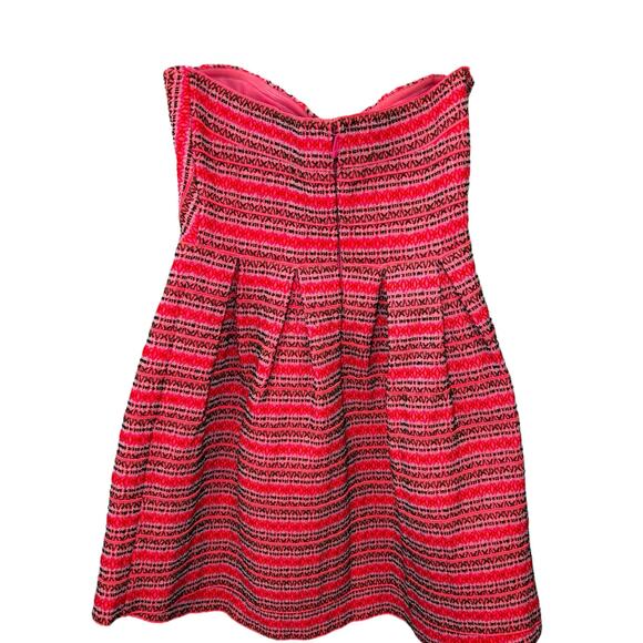 Wow Couture Strapless Party Dress Size Small Cocktail Homecoming Prom Hot Pink - Picture 2 of 8